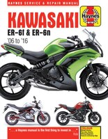 Kawasaki EX650 &amp; ER650 (06-16) Haynes Repair Manual