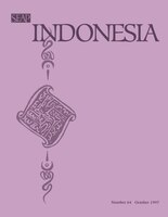 Indonesia Journal: October 1997