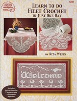 Learn To Do Filet Crochet In Just One Day