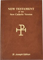 St. Joseph Vest Pocket New Testament-nab