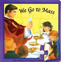 We Go To Mass (puzzle Book)
