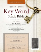 The Hebrew-greek Key Word Study Bible: Esv Edition, Black Bonded Leather
