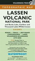 MAP Lassen Volcanic National Park: and Bucks Lake, Caribou, and Thousand Lakes Wildernesses