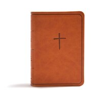 Kjv On-the-go Bible, Ginger Leathertouch