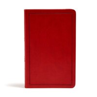 Kjv Deluxe Gift Bible, Burgundy Leathertouch