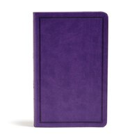 Kjv Deluxe Gift Bible, Purple Leathertouch