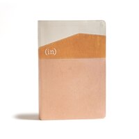 Csb (in)courage Devotional Bible, Desert/mustard/alabaster Leathertouch