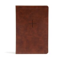 Csb Every Day With Jesus Daily Bible, Brown Leathertouch