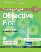 Objective First Student's Book Without Answers With Cd-rom With Testbank