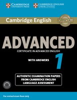 Cambridge English Advanced 1 For Revised Exam From 2015 Student's Book Pack (student's Book With Answers And Audio Cds (2)): Authe