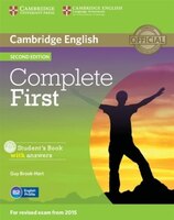 Complete First Student's Book With Answers With Cd-rom