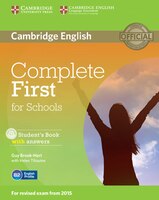 Complete First For Schools Student's Book With Answers With Cd-rom