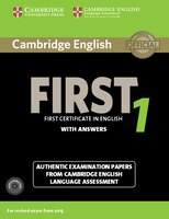 Cambridge English First 1 For Revised Exam From 2015 Student's Book Pack (student's Book With Answers And Audio Cds (2)): Authenti