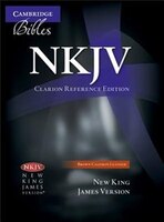 Nkjv Clarion Reference Bible, Brown Calfskin Leather, Nk485:x