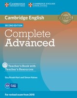 Complete Advanced Teacher's Book With Teacher's Resources Cd-rom