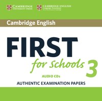 Cambridge English First For Schools 3 Audio Cds