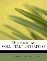 Housing By Voluntary Enterprise