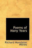 Poems Of Many Years