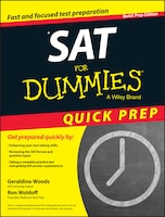 SAT For Dummies 2015 Quick Prep: 2015 Quick Prep