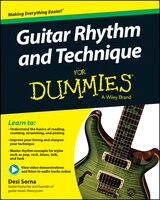 Guitar Rhythm And Techniques For Dummies, Book + Online Video And Audio Instruction: Book + Online Video And Audio Instruction