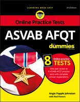 ASVAB AFQT For Dummies: With Online Practice Tests (For Dummies (Career/Education))