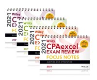 Wiley Cpaexcel Exam Review 2021 Focus Notes: Complete Set