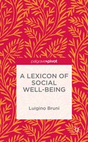 A Lexicon Of Social Well-being