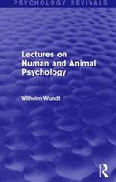 Lectures On Human And Animal Psychology