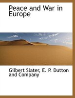 Peace and War in Europe