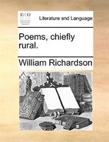 Poems, chiefly rural.