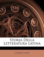 Storia Della Letteratura Latina