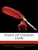 Essays Of Charles Lamb