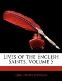 Lives Of The English Saints, Volume 5