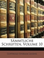 Sämmtliche Schriften, Volume 10