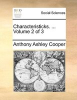 Characteristicks. ... Volume 2 Of 3