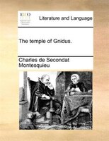The Temple Of Gnidus.