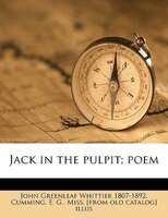 Jack In The Pulpit; Poem