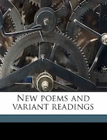 New Poems And Variant Readings