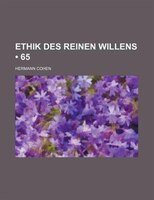 Ethik des reinen Willens (65)