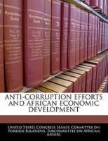 Anti-corruption Efforts And African Economic Development