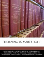'listening To Main Street'