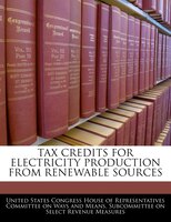 Tax Credits For Electricity Production From Renewable Sources
