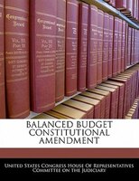Balanced Budget Constitutional Amendment
