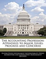 The Accounting Profession: Appendixes To Major Issues: Progress And Concerns