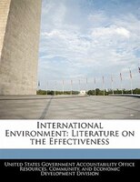 International Environment: Literature On The Effectiveness