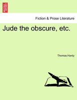 Jude The Obscure, Etc.