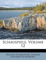 Schauspiele, Volume 12