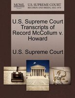 U.s. Supreme Court Transcripts Of Record Mccollum V. Howard