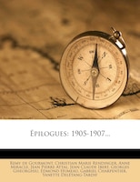 Épilogues: 1905-1907...