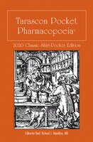 Tarascon Pocket Pharmacopoeia 2020 Classic Shirt-pocket Edition